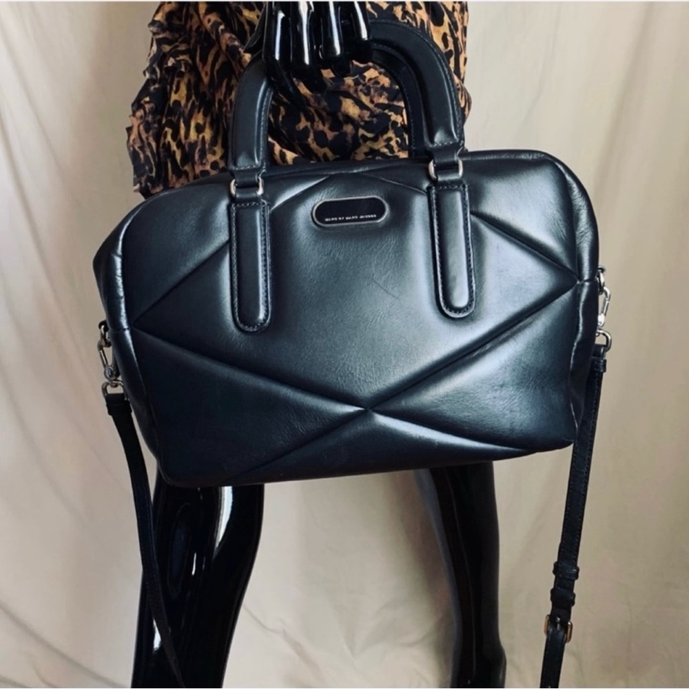 Marc by Marc Jacobs quilted Boston Bag.
